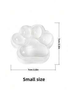 MINKOJA 1 Đồ chơi bóp hình bàn chân mèo lớn bằng silicon thủ công, cỡ X-size 5 inch, giúp giảm căng thẳng, đồ chơi để bàn cho người lớn, thích hợp làm quà tặng thư giãn tại nhà, văn phòng, Ngày của Mẹ, tốt nghiệp, giảm lo âu, đồ chơi cảm giác, đồ trang trí hình động vật dễ thương. - trắng - Xem 12