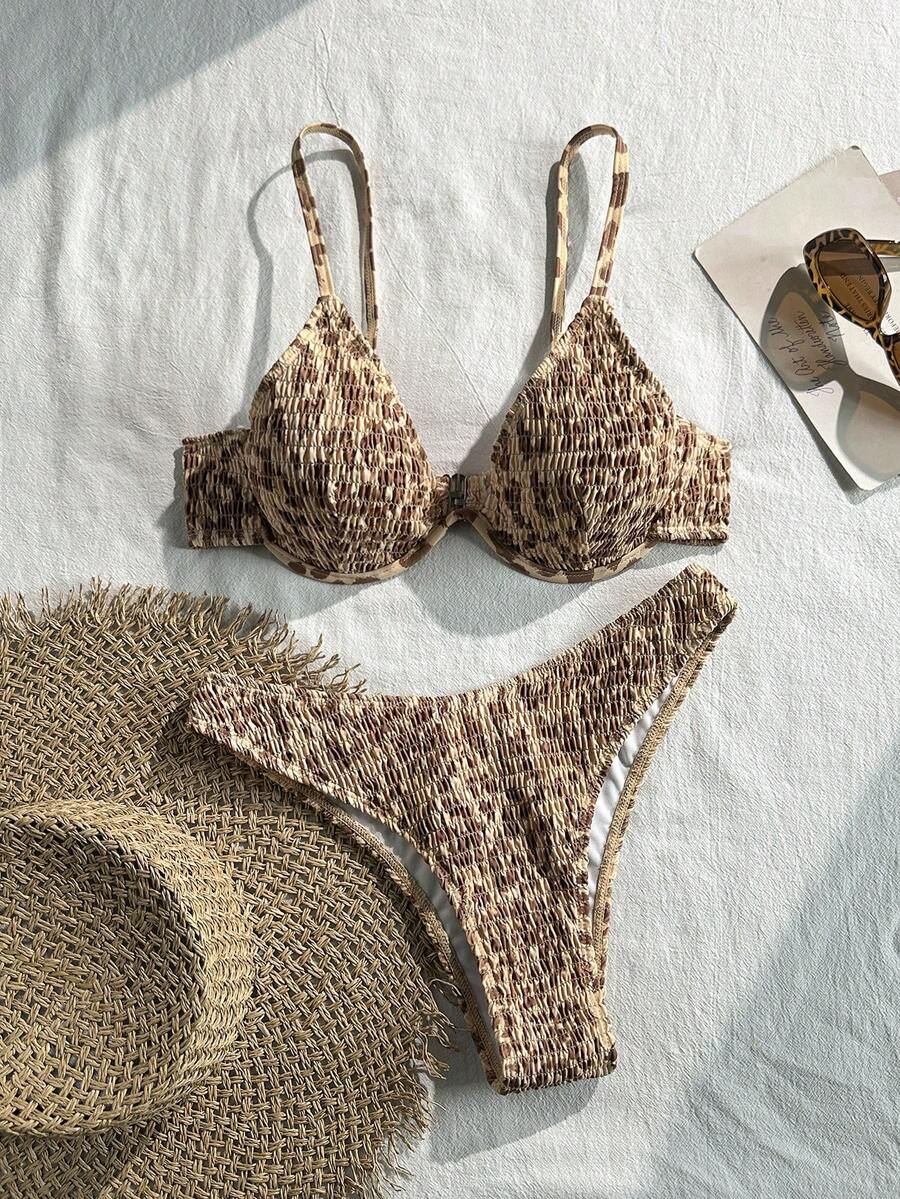 Swim Vcay Women's Swimwear Set, Random Printed, With Underwire, Non-Push Up - Multicolor - View 1