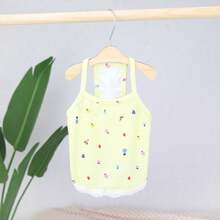 PETSIN Pet Spring New Dog Clothes Animal Supplies Pet Clothing Dog Tank Top Cat T-Shirt Teddy Outfits Small Animal Attire Casual Cool Tank Top Dog Clothes Cat Clothes Two-Season Spring & Summer New Tank Top - Multicolor - View 21