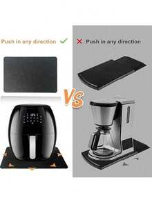 1PC Heat Resistant Mat For Air Fryer, Heat Resistant Pad Countertop Protector Mat Coffee Maker Mat For Countertops For Air Fryer, Coffee Maker - View 4