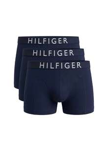 Tommy Hilfiger 3 paquete Men Trunks - Ptch Blu/Ptch Blu/Ptch Blu - Ver 1