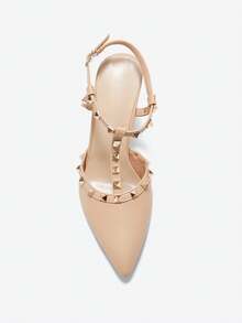 Eladyva New European & American Fashion Sexy Ultra-High Heel Pointed Toe Versatile Stiletto Heel Women Pumps,Elegant,Party - Apricot - View 7