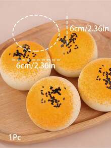 MINKOJA MINKOJA 1个/2个/3个装超柔软卡仕达奶油慢回弹玩具，减压玩具，学生奖励，课堂奖品 - 彩色 - 查看 12