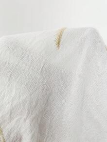 Travachic 度假休閒刺繡綁帶裹裙，度假、熱帶、波希米亞、夏季、海灘女款 - 白色 - 查看 7