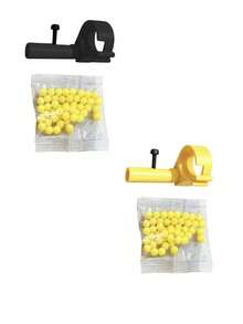 MINKOJA MINKOJA Mini Finger Gun, Stress Relief Toy, Finger Ring Shooter, Popular Small Gadget - Multicolor - View 7