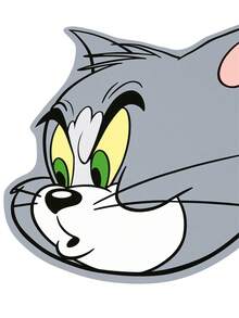 TOM & JERRY X SHEIN 1 Piece Special-Shaped LOGO Decorative Carpet - contracted design - View 5