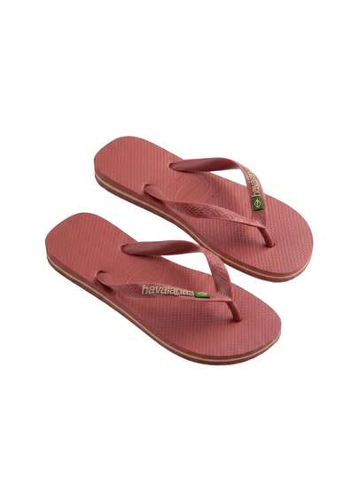 Havaianas Brasil Logo Kids Fashion Slippers Coral 4110850