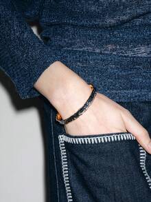 Noxbound Juego de pulsera de metal de temperamento versátil - Dorado - Ver 5