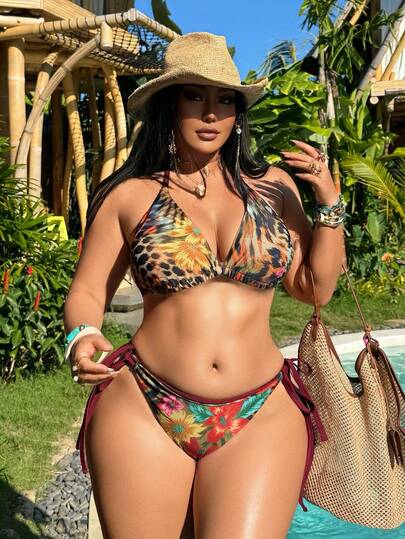 Swim SXY Bộ bikini cỡ lớn
