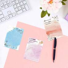 6/12pcs Personal Faith Prayer Journal Notebook, Mother's Day Gift, Inspirational Diary, Religious Gift For Women, Girls, School Supplies - Multicolor - View 6