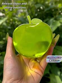 1 Peça Novo Brinquedo de Alívio de Estresse Lento de Reação Lenta de Soda Pop Squeeze 2025, Sabor de Chá Verde e Maçã Verde, Presente de Aniversário, Presente de Natal, Lembrança de Festa, Decoração de Mesa, Gadget Divertido - Multicolorido - Visão 1