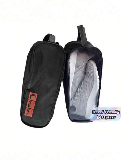 Outdoor Hiking Shoe Bag, Foldable Shoe Storage Bag, Zipper Shoe Bag, Neutral Boot Bag Shoe Box Shoe Storage Box, Travel Vacation Cruise Ship Summer Vacation University Dormitory School Business Travel Essentials, Gym Shoe Storage Bag