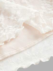 SHEIN Đầm thời trang nữ tuổi teen đa năng kiểu Pháp thanh lịch chấm bi thiết kế bất đối xứng vai, eo thon, phù hợp cho các buổi lễ, tiệc tùng và mọi dịp, đầm mới cho bé gái, đi làm, thanh lịch, đi biển, phong cách bohemian, Hawaii, lễ hội âm nhạc, hẹn hò, mùa xuân/hè. - Màu be - Xem 8