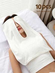 1/2/5/10 PCS U Shape Towel Esthetician Salon Spa Massage Facial Care Neck Cosmetic Towels Reusable Warmer Microfiber Neck Towel,19.69*15.75inch(50*40cm) - Multicolor - View 10