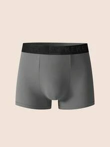 Set Of 7 Simple And Comfortable Boxer Briefs For Men - Blue - View 5