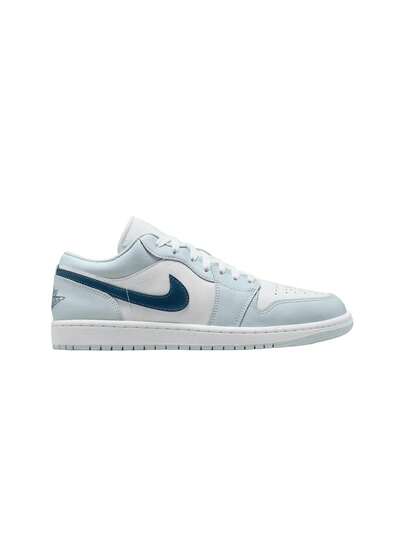 Nike Air Jordan 1 Low Men's Shoes Aura|White|Squadron Blue 553558