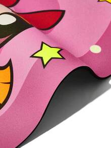 THE POWERPUFF GIRLS X SHEIN 1 件异形 LOGO 装饰地毯 - 簡約款 - 查看 4