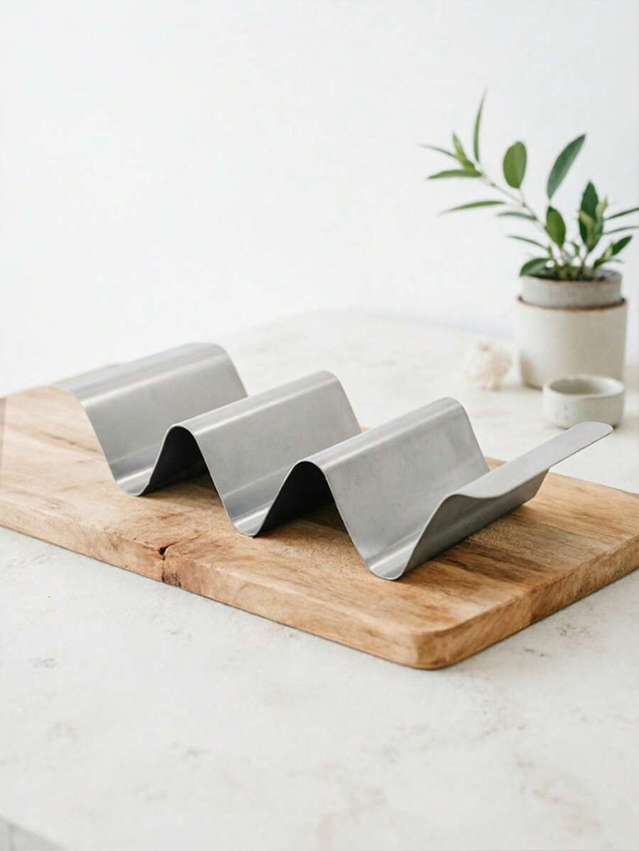 Haus Hana Stainless Steel Tower Support Bracket, Each Bracket Can Accommodate Up To 3 Towers, Keeping The Shell Upright - Oven, Grill - View 1