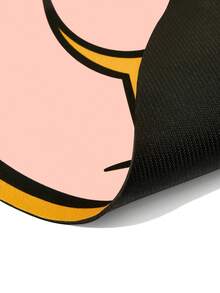 TOM & JERRY X SHEIN 1 Piece Special-Shaped LOGO Decorative Carpet - contracted design - View 6