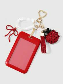 ROMWE Kawaii 1. Gantungan Kunci DIY untuk Tas, Sederhana, Kreatif, dan Serbaguna: Pita Bunga Paduan Logam untuk Kabel Telepon dan Hiasan Berlian Imitasi Cerah, Gelang Tangan Nilon, Penutup Kartu, dan Kumbang. - MultiWarna - View 9