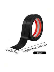 1 3 M/118.11 Inch Self-Adhesive Caulking Strip, PVC Decorative Tape, Interior Decorative Strip, Wall Sticker, Corner Decorative Strip, Home Decoration, Garden Tear And Paste Posters - Multicolor - View 14