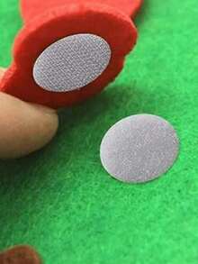 Bộ 200 miếng dán bằng polyamide, họa tiết thêu số sáng tạo dùng cho các sản phẩm thủ công. - Màu trắng - Xem 5