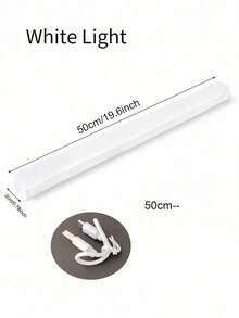 1 件 LED 运动传感器橱柜灯，磁性 USB 可充电夜灯（10/20/30/50 厘米）适用于厨房、卧室、橱柜、衣柜、楼梯、走廊照明 - 白色 - 查看 16