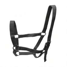 1pc Adjustable Horse Halter, 2.5CM Wide PP Webbing Horse Bridle Headstall, Suitable For Various Equestrian Training And Riding Scenarios, Essential For Outdoor Riding - Multicolor - View 13