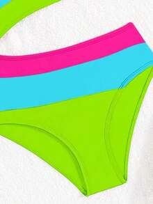 Girls' Colorblock Asymmetric Neckline One-Piece Swimsuit, Waist Cutout Design, Purple Beach Outfit Winter Christmas Halloween Toddler Cardigan Sweater Autumn Fall Jumpers Sweaters Tops Dress Dresses Christmas Jumper Cozy Pixies Prepcrw Christmas Outfit Halloween  New Born Toddler  Fall Winter Dress Halloween  Romper Stuff Halloween Jumper Jumper Cardigans Shirts White Cardigan Clean Downtown Off The Shoulder Sweater Outfit Sets Pink Sweater Jacket Cute Fall Outfits Outfits Top Maija Christmas Dress  Toddler Fall Dark Purple Skirt Christmas Sweater  Fall Sweaters Unisex White Sweater Vest Skirt Sets - Multicolor - View 6