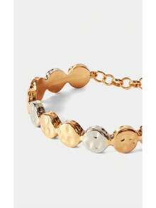 Noxbound Metal Color Matching Alloy Bracelet,BOHEMIAN/Modern/Chic,Layered/Gemstone/Beaded/Crystals,Summer/Beach/Prom/Part/Vacation/Travel,For Mom/Women/Girl/Mother,Daily Wear/Work Day,Gold - Gold - View 4