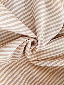 Easowa Frill Trim Ruched Umbrella Skirt Sundress Doll Dress Spaghetti Strap Casual Loose Elegant Commuter Vintage Style Holiday Spring Summer Women Short Dress,Summer Dresses For Women - Apricot - View 8