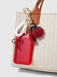 ROMWE Kawaii 1. Gantungan Kunci DIY untuk Tas, Sederhana, Kreatif, dan Serbaguna: Pita Bunga Paduan Logam untuk Kabel Telepon dan Hiasan Berlian Imitasi Cerah, Gelang Tangan Nilon, Penutup Kartu, dan Kumbang. - MultiWarna - View 6
