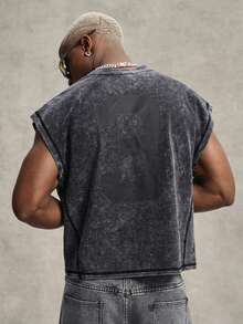 PAVTROS Men Tank Tops Cotton - Black - View 6