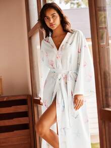 Áo choàng nữ kiểu Bohemian Ocean Element Pattern Bubble Crinkle - Nhiều màu - Xem 5