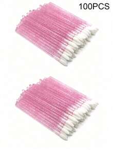 100pcs/50pcs Professional Lip And Eyelash Brushes - High-Quality Disposable, Sparkling Crystal Lashes, Ultra-Fine Micro Brushes For Precise Eyelash Extension Applicator And Gentle Makeup Cleaner - Beauty Makeup Tools - Multicolor - View 15