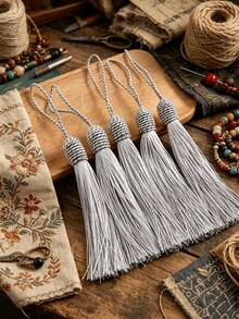 10pcs Polyester Sewing Decoration, Modern Tassel Design Sewing Decoration For Home - one size fits all - View 4