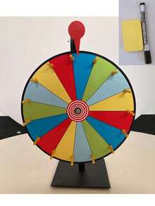 Prize-Winning Lucky Wheel Game Activity - Prize-Winning Uncontrolled Erasable Stand For The Rotating Wheel Of The Lottery. - Multicolor - View 11