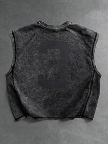 PAVTROS Men Tank Tops Cotton - Black - View 1
