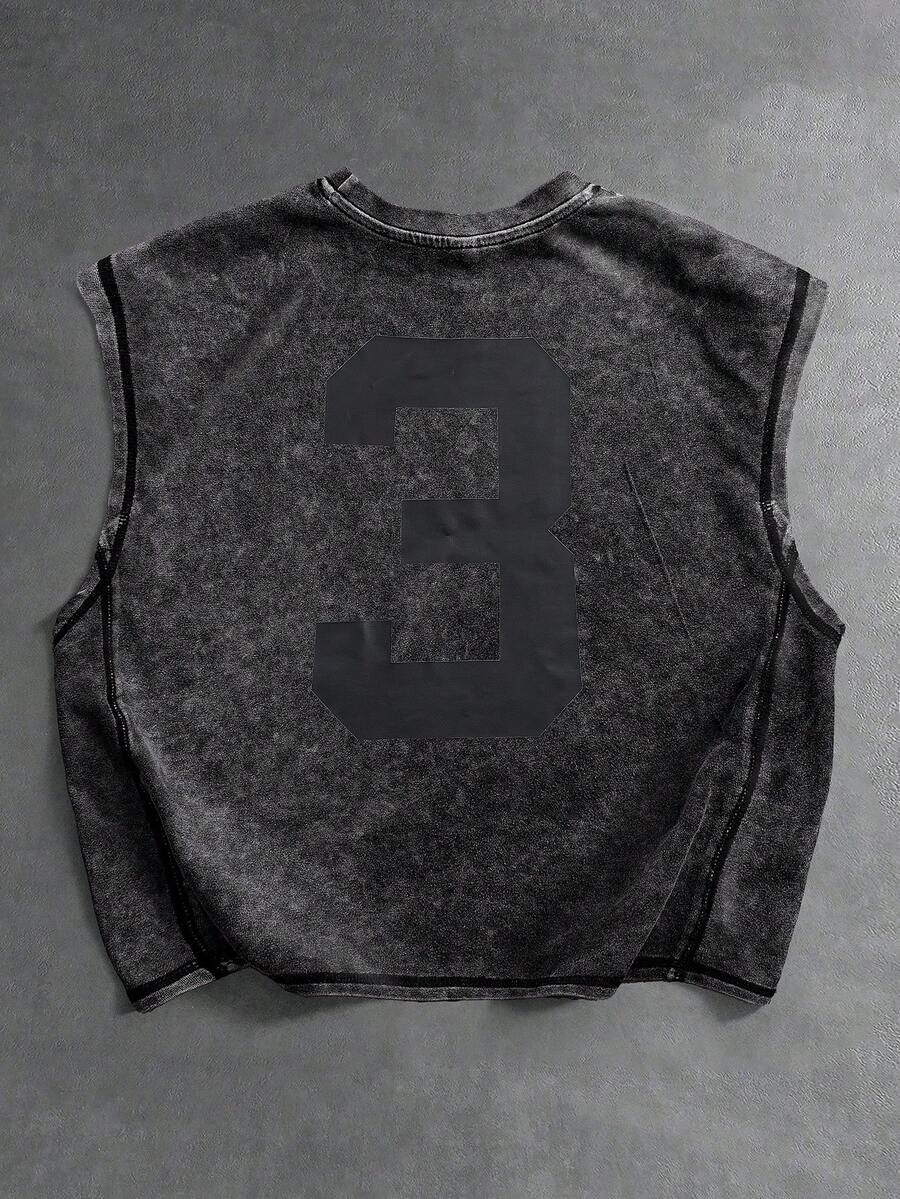 PAVTROS Men Tank Tops Cotton - Black - View 1