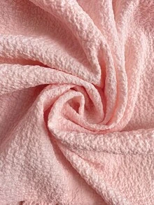 Easowa Đầm yếm dáng chữ A cổ vuông hở lưng thắt nơ, xếp ly nhiều lớp, chất liệu crepe, kiểu dáng thoải mái, thanh lịch, thích hợp đi làm, đi nghỉ mát, mùa xuân hè cho nữ. - Màu Hồng baby - Xem 7