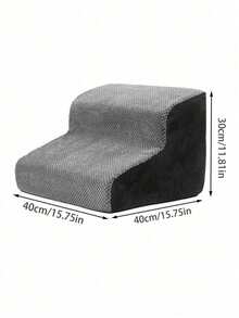 1pcs High Density Foam Pet Stairs, Anti-Slip Climbing Ladder Suitable For Small, Medium And Large Dogs, Can Be Used For Bedside, Cat Climbing Ladder, Dog Stairs And Ramps - Widened Anti-Slip Orthopedic Dog Ladder With Soft Foam Filling - Multicolor - View 14