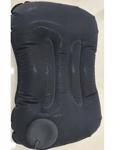 1pc Portable Hand Press Inflatable Pillow, Travel Neck & Lumbar Support Cushion, Foldable Travel Essential, Suitable For Prolonged Sitting, Camping, Travel Tent, Outdoor Business, Office Napping, Airplane, Train, Study, Driving - Multicolor - View 16