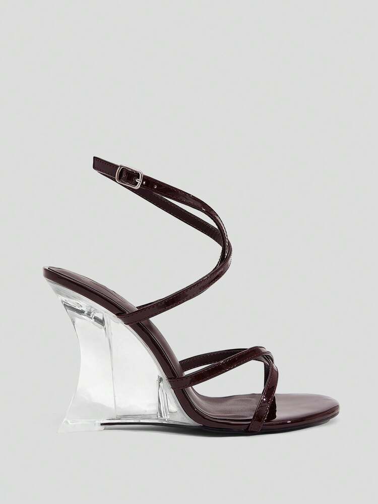 CUCCOO SZL Women's Ankle Strap Sandals For Christmas Summer Shoes