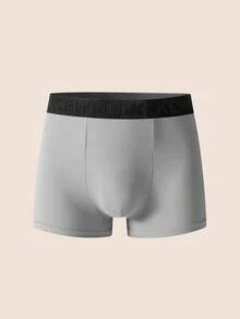 Set Of 7 Simple And Comfortable Boxer Briefs For Men - Blue - View 10