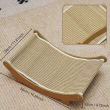 2-In-1 Cat Scratcher & Bed | Durable Scratching Post (Catnip-Free), Furniture Protector Mat | Multi-Level Cat Activity Center For Kittens & Adult Cats, Holiday Pet Gift - one-size - View 4