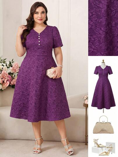 Reflora Plus Size Women's Dresses, Elegant, Romantic, Short Sleeve, Mid-Length, Spring & Summer,
Summer Dresses For Women,Spring Dresses,Winter Dress, Festival Outfits For Women,Easter Dress Women,Elegant Dresses For Party,Elegant Long Party Dress,Beach Outfits For Women,Wedding Guest Dress For Women,Wedding Party Dress,Dress For Wedding Guest,Bridesmaid Dress,Graduation Dress For Women,Graduation Outfit For Mother,Elegant Dresses For Party,Elegant Dresses For Ladies,Elegant Women's Set,Casual Dresses For Women, Vacation Outfits Women,Holiday Outfits For Women,Summer Holiday Outfits,Holiday Dresses,Formal Dresses For Women,Formal Attire For Women,Luxury Evening Dresses For Women,Luxury Evening And Occasion Dresses,Luxury Evening Dresses For Weddings,Work Outfits For Women,Office Outfits For Women,Office Wear For Women,Country Concert Outfit,Mother Of Groom Dress,Teal Dress Plus Size