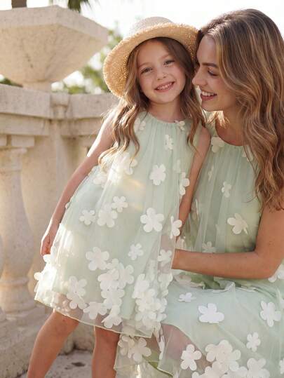 SHEIN Glamorique Kids Trang phục dự tiệc cho bé gái