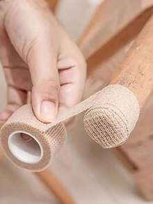 2/4 rollos de protectores autoadhesivos para patas de silla, cubiertas clásicas antideslizantes y reductoras de ruido, con diseño parcial de limpieza y sellado, adecuadas para mesas, sillas, sofás, antideslizantes y resistentes al desgaste, cubiertas protectoras insonorizadas, se pueden cortar en múltiples piezas. (Lea las instrucciones antes de usar) - Multicolor - Ver 3