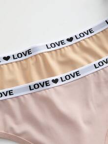 Bộ 7 chiếc quần lót dây LOVE ❤ lãng mạn và thoải mái dành cho nữ - Nhiều màu - Xem 8