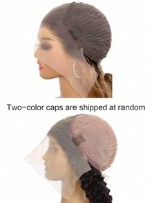 13x4 Deep Wave Lace Front Wig Human Hair 10-32 Inch Transparent Frontal For Women Natural Black Color Wig With Pre-Plucked Hairline Unprocessed Raw Human Hair Wig - Natural Black - View 6